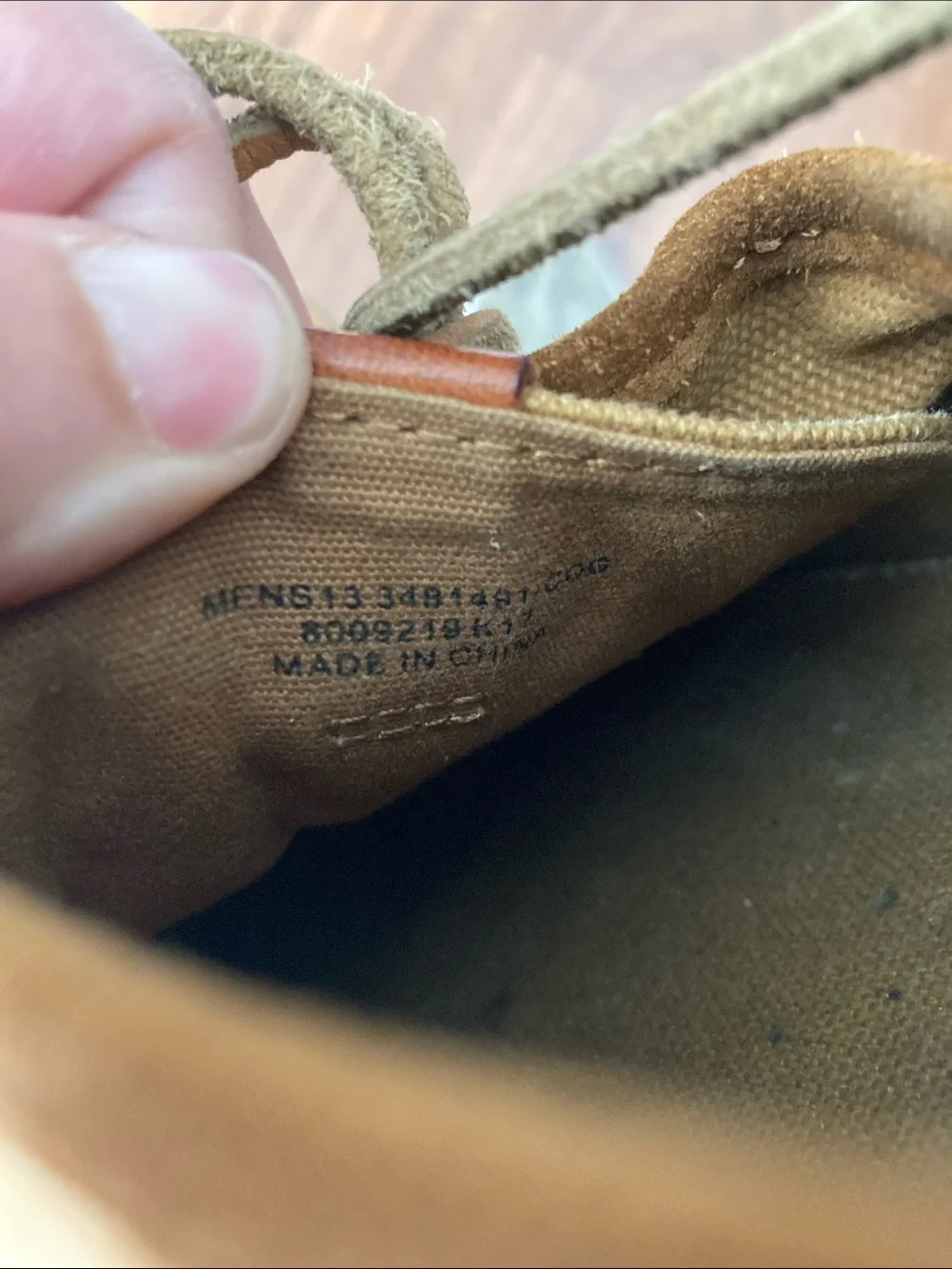 Frye Men's Tan Canvas Low-Top Sneakers Sz 13